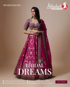 Lehenga Shop in Lucknow – Abhishek Traders